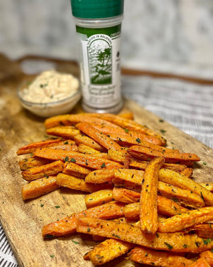 Everglades Baked Carrots with a Chipotle Garlic Aioli