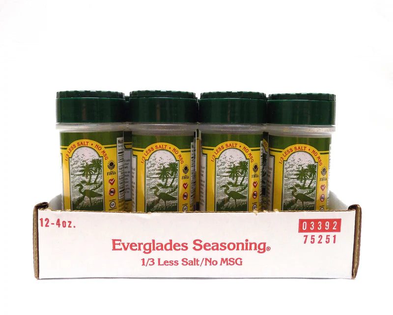Everglades 1/3 Less Salt - No MSG Seasoning