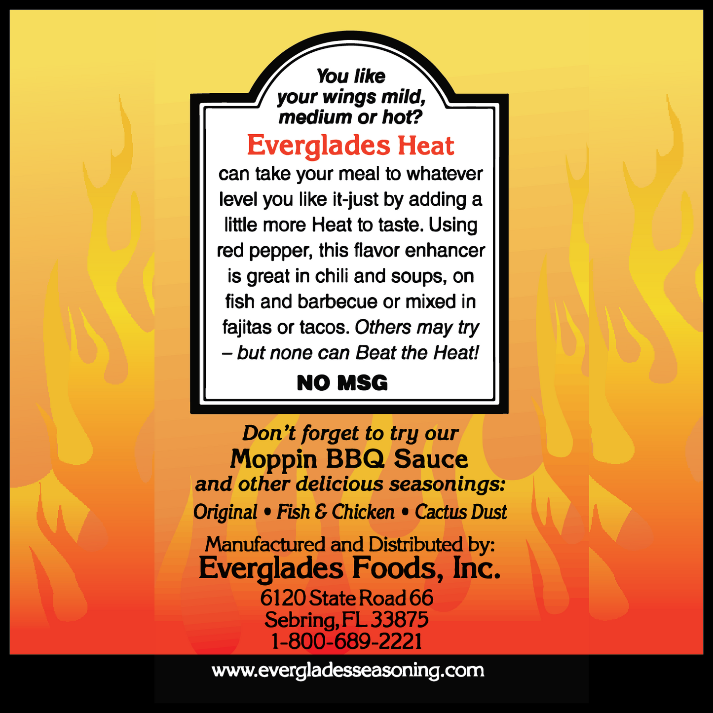 Everglades Heat Seasoning
