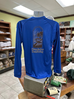 Everglades Sportswear Royal Blue Everglades Fishing Shirt