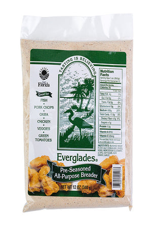 Everglades 12 oz Pre-Seasoned All Purpose Breading Mix Case