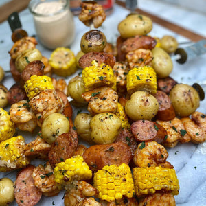 Shrimp Boil Kebobs