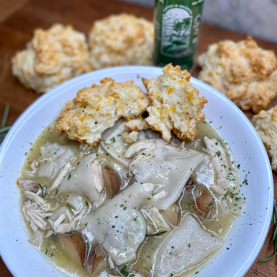 Homemade Chicken and Dumplings