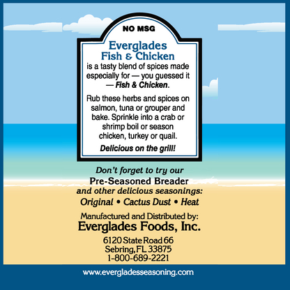 Everglades Fish and Chicken Seasoning